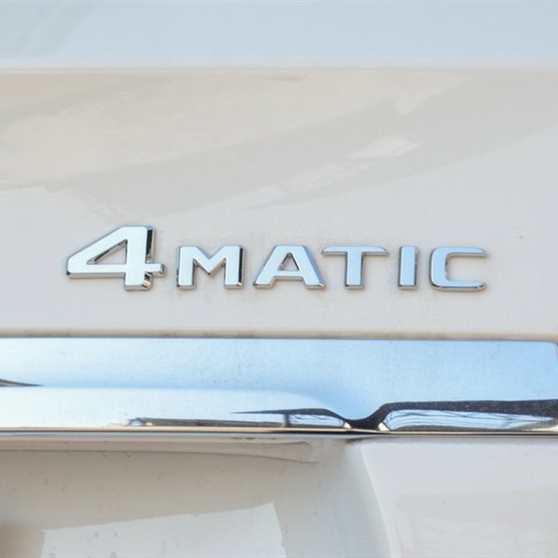 4Matic Emblem za Mercedes-Benz – ABS Materijal, auto naljepnica, Ning Zhi marka, kompatibilni modeli: C, E, S klasa, CLA, GLC, GLA, GLE