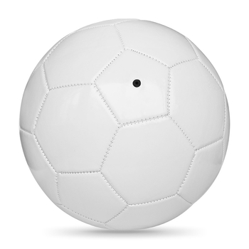 PVC futbalska lopta, šivana strojem, potpuno bijela, veličine 3, 4, 5, za djecu od vrtića do osnovne i srednje škole, DIY potpisna slika