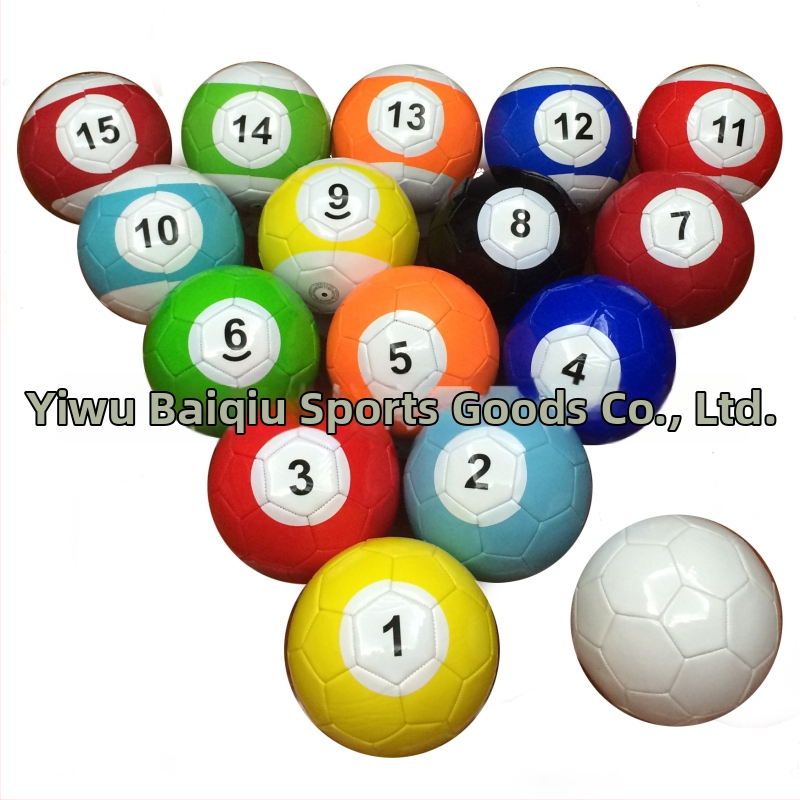 Minge de fotbal din PU, cusută la mașină, (Nr. 3/4/5 specificații, logo imprimat, personalizare disponibilă)