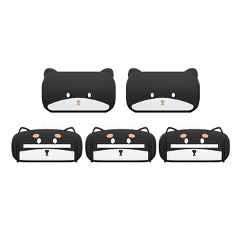 Biztonsági öv védő burkolat, szilikon, modell XJ-085, kompatibilis minden autómodelllel