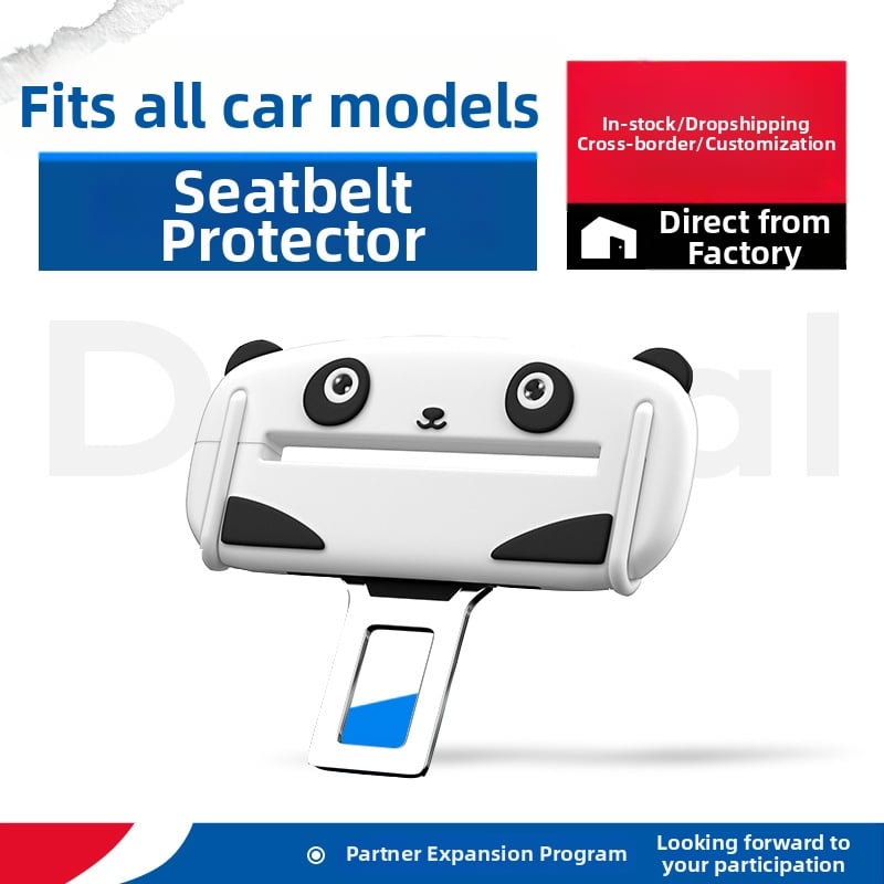 Biztonsági öv védő burkolat, szilikon, modell XJ-085, kompatibilis minden autómodelllel