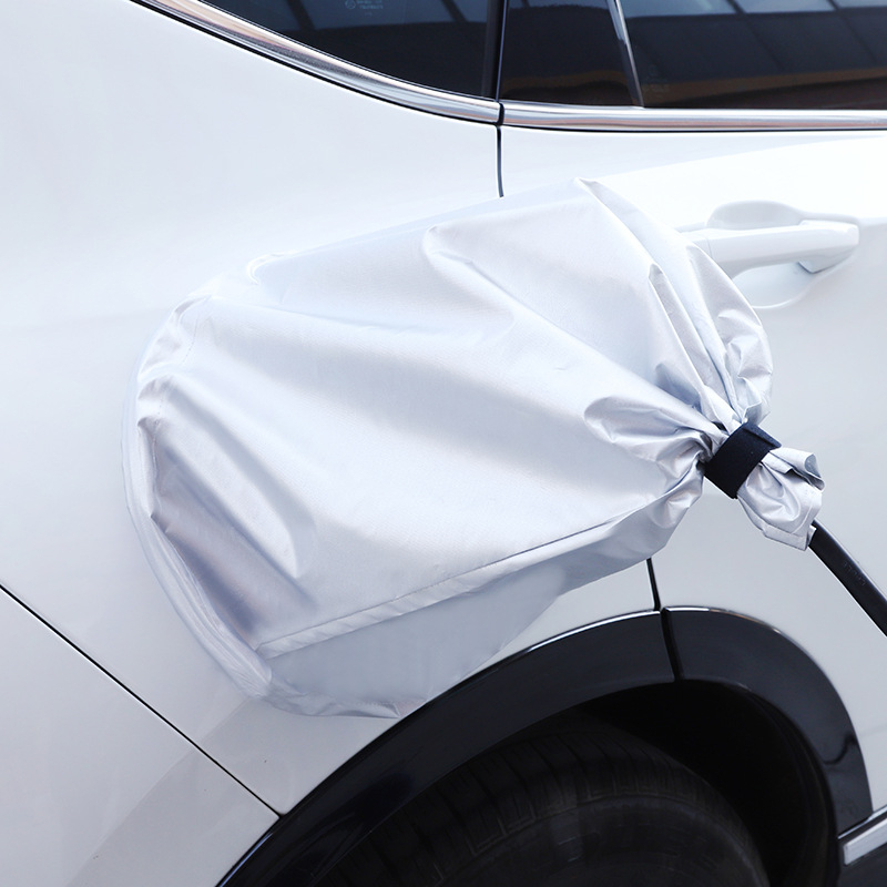 Κάλυμμα βροχής για τη θύρα φόρτισης EV - αδιάβροχη προστασία της θύρας φόρτισης - κατάλληλο για μοντέλα νέας ενέργειας - ύφασμα ομπρέλας