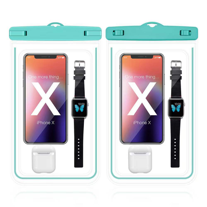 Vodootporna torbica za telefon – osjetljiva na dodir, prijenosne veličine, PVC+ABS materijal, kapacitet 6.5/6.8/8.2 L, otisnuto logo