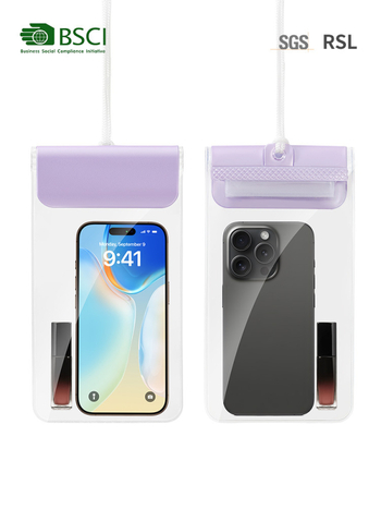 Vodootporna torbica za telefon s dodirnim zaslonom, PVC konstrukcija, vodootporna tkanina, mogućnost logotipa, šifra proizvoda Td–m001–9