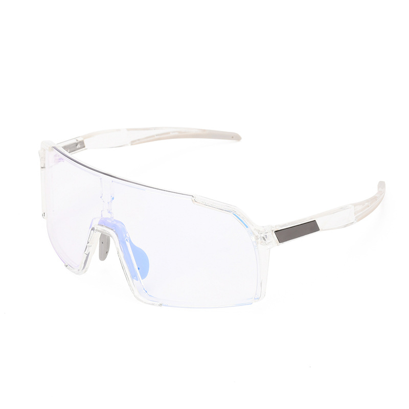 Gyerekeknek készült kerékpáros védőszemüveg TR90, modell UY057KC, cserélhető szemüveg, mozgásos stílus, teljes keretes kialakítás