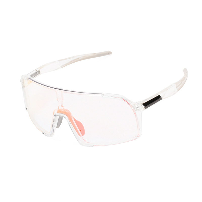 Gyerekeknek készült kerékpáros védőszemüveg TR90, modell UY057KC, cserélhető szemüveg, mozgásos stílus, teljes keretes kialakítás