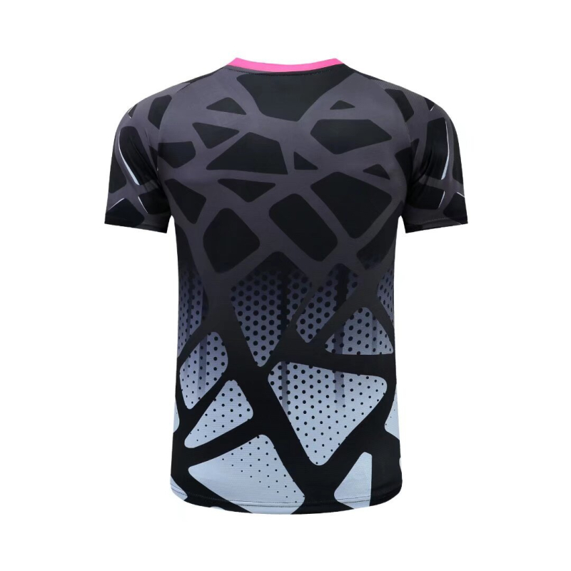 Tenis na stol kratkih rukava majica, unisex odrasli, brzo sušeća i prozračna tkanina (Materijal: 96% poliester; Podstava: 96%; Sve sezone)