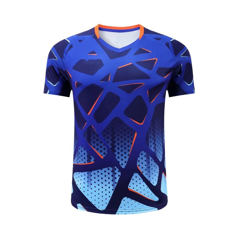 Tenis na stol kratkih rukava majica, unisex odrasli, brzo sušeća i prozračna tkanina (Materijal: 96% poliester; Podstava: 96%; Sve sezone)