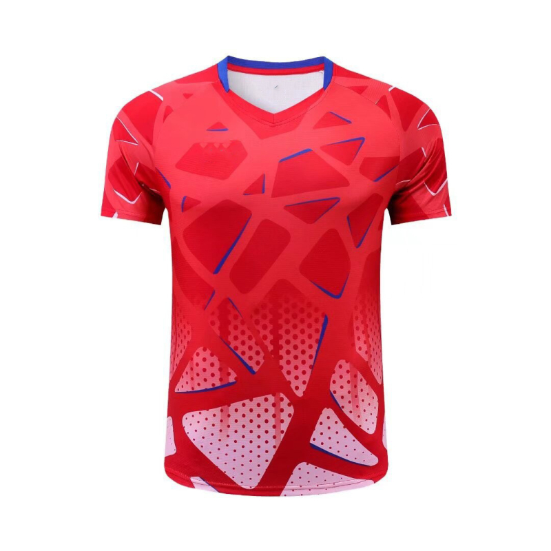 Tenis na stol kratkih rukava majica, unisex odrasli, brzo sušeća i prozračna tkanina (Materijal: 96% poliester; Podstava: 96%; Sve sezone)