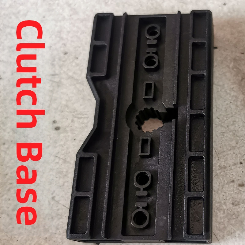 Set dielov pre pohon garážových dverí s ručným odpojením pri výpadku napájania, model Mypj-1, obsahuje vodiacu lištu, vodítko kolies a ozubené koliesko