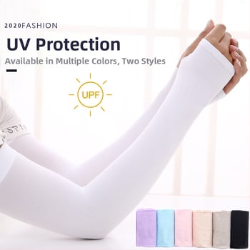 Nyári Ice Silk karvédők kültéri sportokhoz, napvédő és karvédelem, uniszex, kerékpárhoz, vezetéshez, túrához