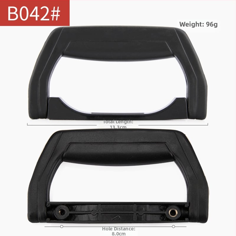 Mâner pentru bagaje, din plastic, rezistent la apă și uzură; brand Di Xin accesorii pentru bagaje