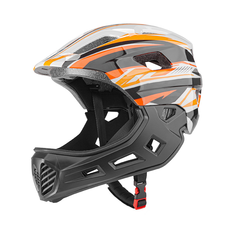 Παιδικό κράνος ποδηλάτου ισορροπίας με πλήρη κάλυψη, Unisex, Off-road στυλ, Υλικό PC+EPS, Προσαρμόσιμο μοτίβο graffiti