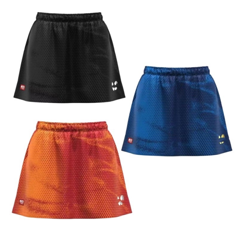 Ženske culotte za stolni tenis – brzo sušenje, prozračan, sigurnosna podstava, poliester tkanina i podstava (100%), za natjecanja