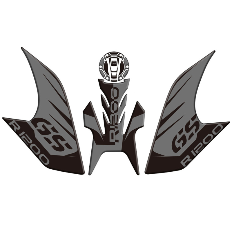 Fuoco Libero zaštitne naljepnice spremnika goriva za BMW R1200GS (2013–2016) – 3D gel zaštita, prilagodba dostupna