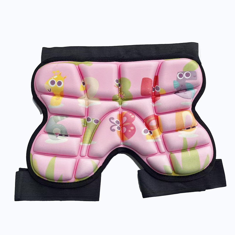 Детски тазобедрени предпазители за ски и ролкови кънки — дебели, износоустойчиви подложки от пяна