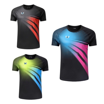 Unisex odjeća za stolni tenis za muškarce i žene, brzo sušenje, prozračna, timska uniforma, dječja sportska odjeća s otiskom, trening odjeća