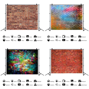 Pozadina od platna za fotografiju proizvoda – smjesa vinila i pamuka, za fotografiranje proizvoda, marka oldcity, model Brick Wall 2020-12-23