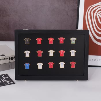 Insignă-broșă metalică pentru tricoul de fotbal, cu temă a jucătorilor celebri (Material: aliaj; Sport aplicabil: fotbal; Categoria produsului: accesorii pentru fani)