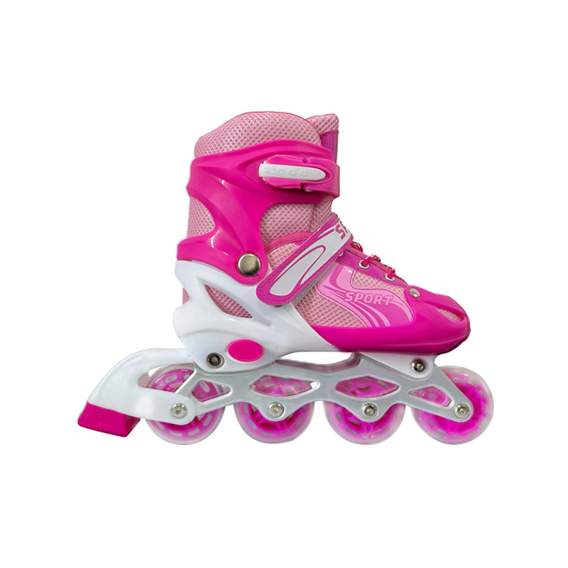 Dječje inline patike – prilagodljive, s treperavim svjetlima, potpuni set