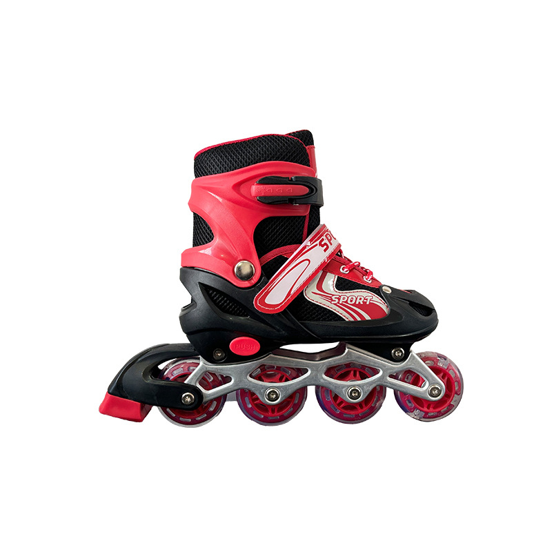 Dječje inline patike – prilagodljive, s treperavim svjetlima, potpuni set