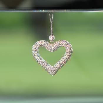 Кристална автомобилна висулка за интериорно оформление, модерен стил, автомобилни украси