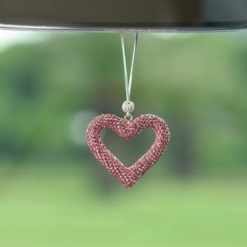 Кристална автомобилна висулка за интериорно оформление, модерен стил, автомобилни украси