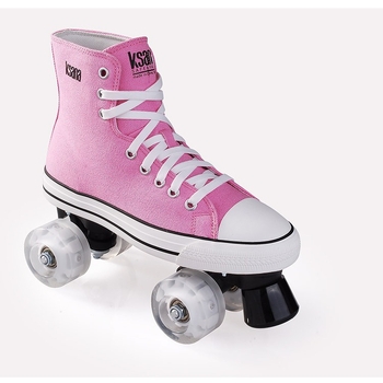 Moment Platnene rolke za unisex - visok vrh, dvostruki red kotačića, PU kotači, gumena đon