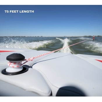 Vízisport vontató kötél motoros hajókhoz és vízisíeléshez - környezetbarát PVC, modell CL-1002