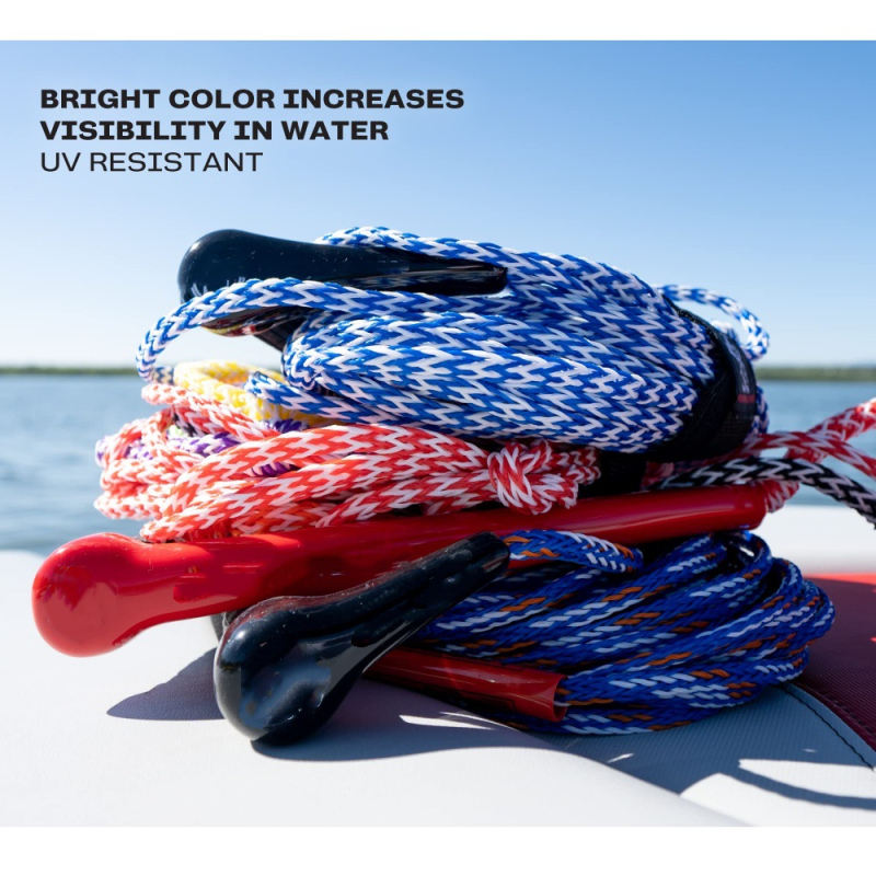 Vízisport vontató kötél motoros hajókhoz és vízisíeléshez - környezetbarát PVC, modell CL-1002