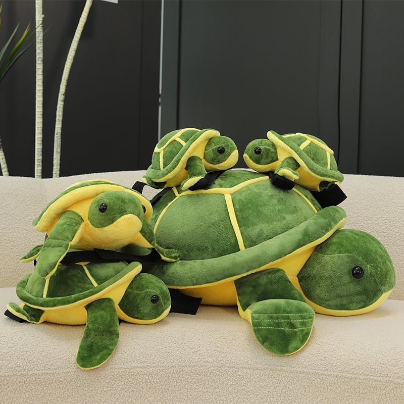 Седалкова защита за ски с костенурка – плюшена играчка и анти падане, пълнеж ПП памук, плат велур, възраст 7–14 г