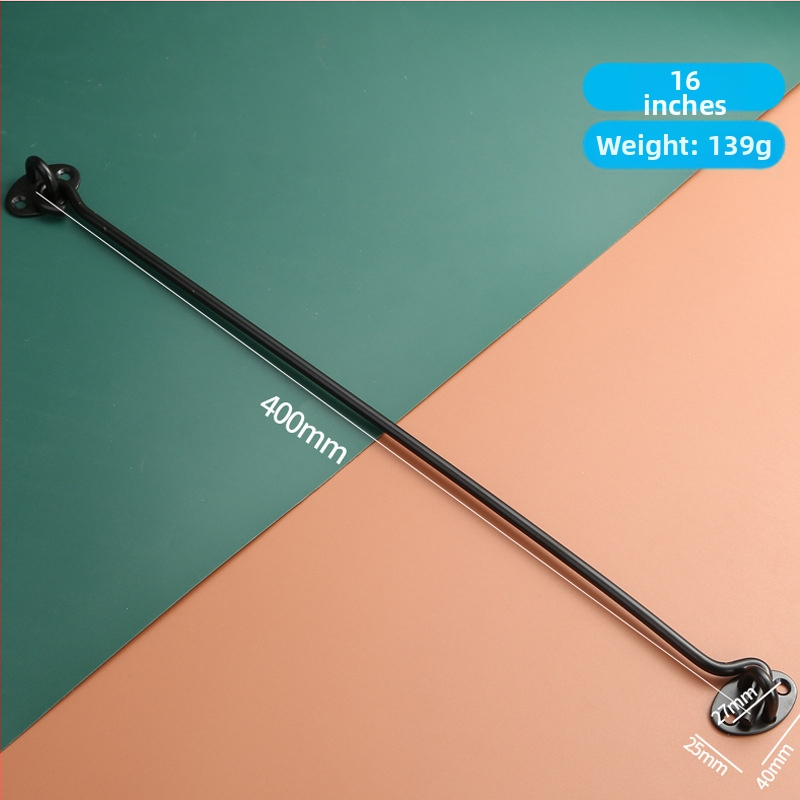 Nerezový háčik na okno – pre drevené okná a dvere, obmedzovač a zámok, leštený povrch, nový čínsky štýl