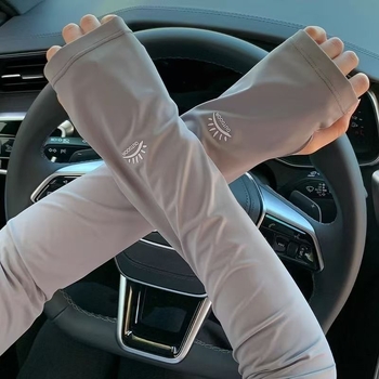 Rukavi za sunčevu zaštitu od Ice Silk, UV zaštita, ljeto, za biciklizam i vožnju, unisex, lagani i prozračni