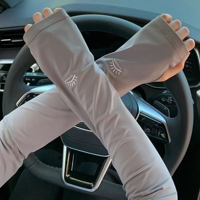 Rukavi za sunčevu zaštitu od Ice Silk, UV zaštita, ljeto, za biciklizam i vožnju, unisex, lagani i prozračni