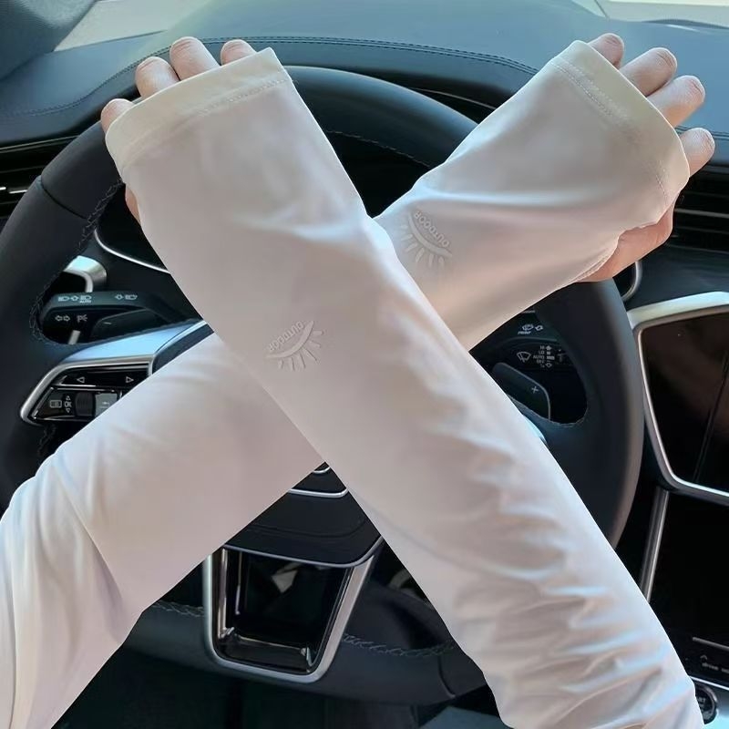 Rukavi za sunčevu zaštitu od Ice Silk, UV zaštita, ljeto, za biciklizam i vožnju, unisex, lagani i prozračni