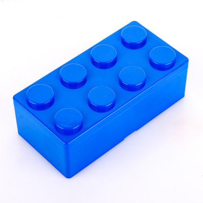 Kutija za pohranu građevnih blokova, stohovata, PP plastika, model 1935, stolni organizator, težina 0.14 kg