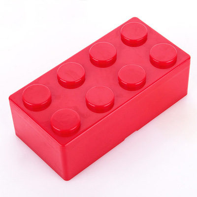 Kutija za pohranu građevnih blokova, stohovata, PP plastika, model 1935, stolni organizator, težina 0.14 kg
