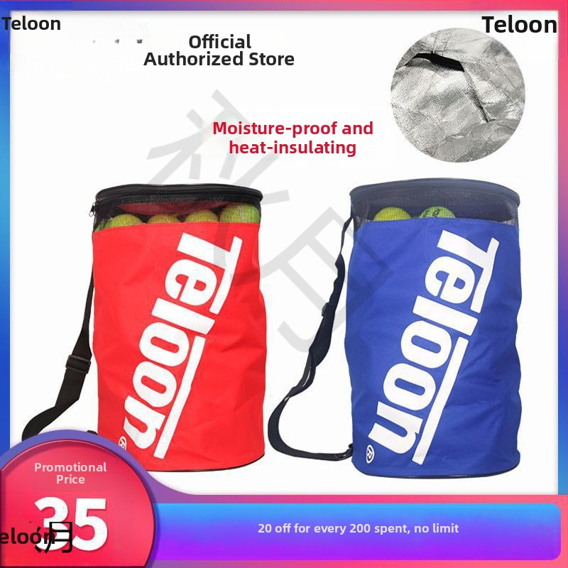 Skladacia vodotesná tenisová taška s tubusovým dizajnom, ramenná taška, veľká kapacita - Model 010