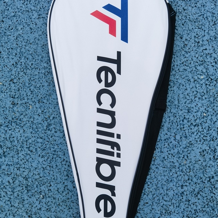 Чанта за ракети за тенис и скуош, презрамна/ръчна, преносима и здрава, материал: коприна с флорални мотиви, на склад, подходяща за тенис и бадминтон