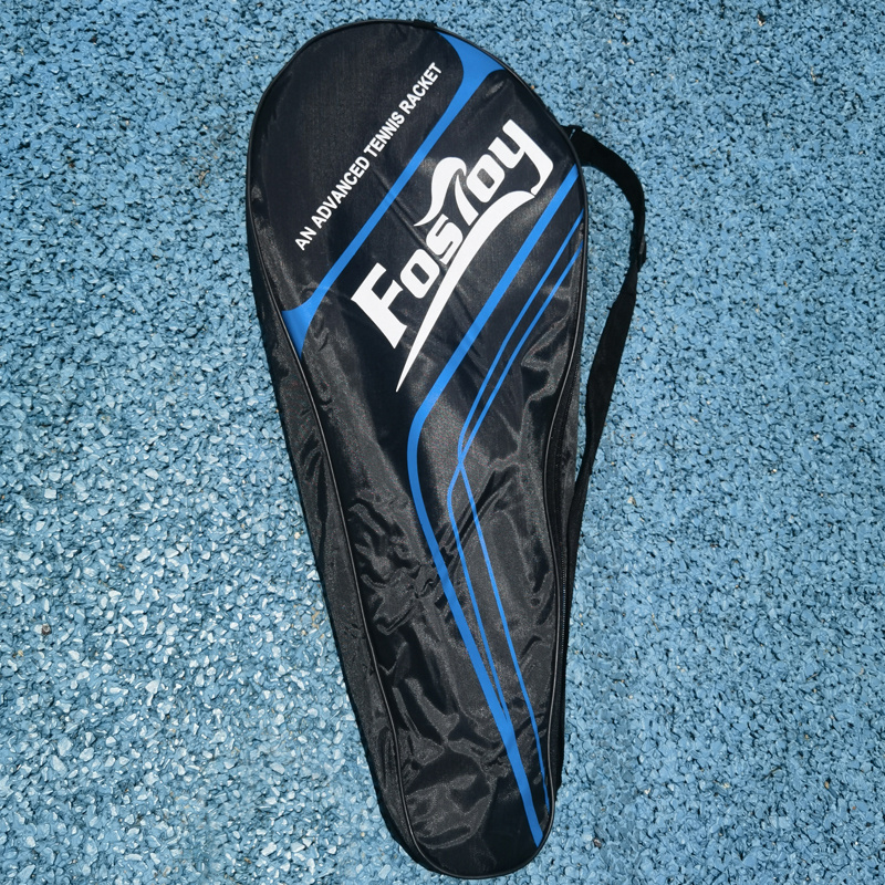 Чанта за ракети за тенис и скуош, презрамна/ръчна, преносима и здрава, материал: коприна с флорални мотиви, на склад, подходяща за тенис и бадминтон