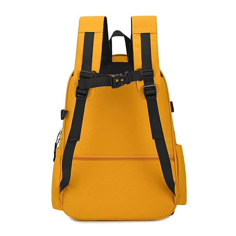 Hátizsák 20–35 L kapacitással, szövet, utcai stílus, kompatibilis 13 hüvelykes laptophoz, görbült vállpántok