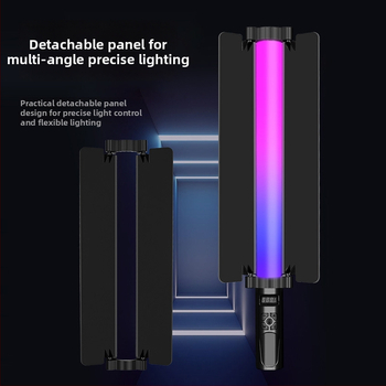 Prenosné RGB osvetlenie pre fotografovanie, USB napájanie, 23W, 3200K farebná teplota, E27 základňa