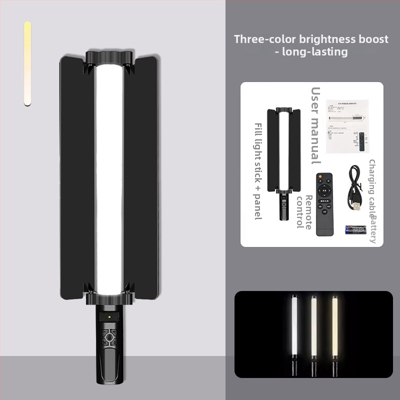 Prenosné RGB osvetlenie pre fotografovanie, USB napájanie, 23W, 3200K farebná teplota, E27 základňa