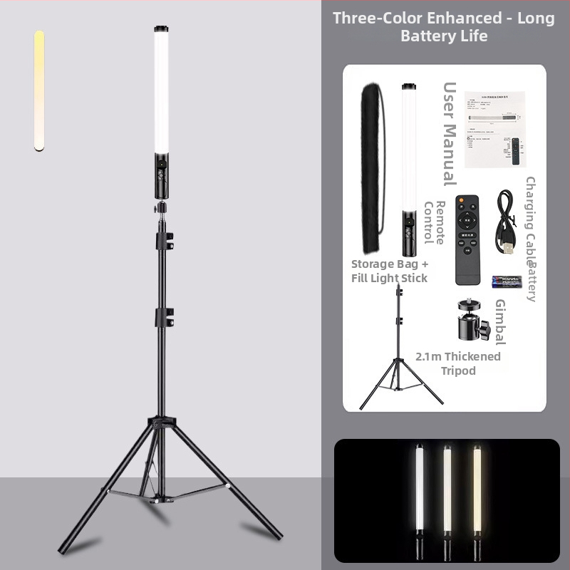 Prenosné RGB osvetlenie pre fotografovanie, USB napájanie, 23W, 3200K farebná teplota, E27 základňa