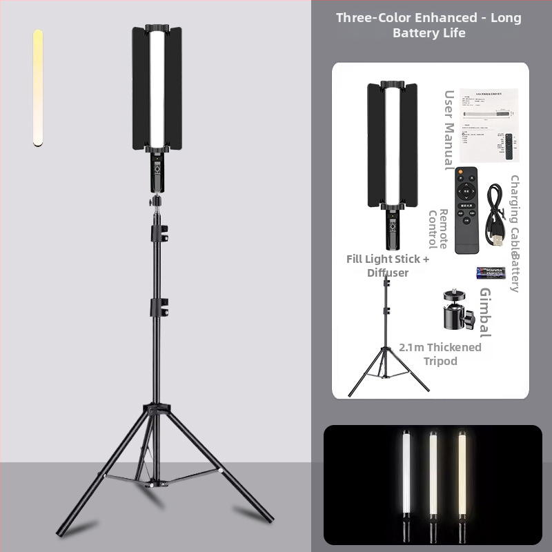 Prenosné RGB osvetlenie pre fotografovanie, USB napájanie, 23W, 3200K farebná teplota, E27 základňa