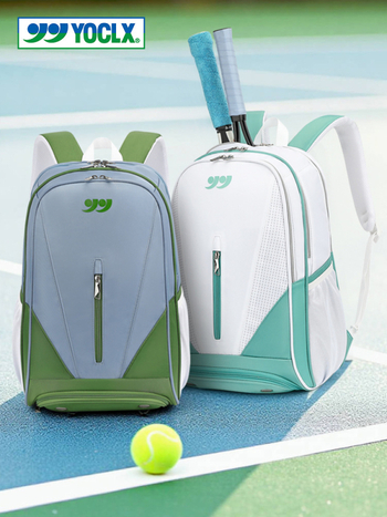 3-пакет раници за бадминтон и тенис, унисекс, голям капацитет, изработени от оксфордски плат и полиестер