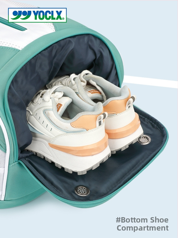 3-dielny set batohov na badminton a tenis, unisex, s veľkou kapacitou, vyrobené z Oxfordovej tkaniny a polyesteru