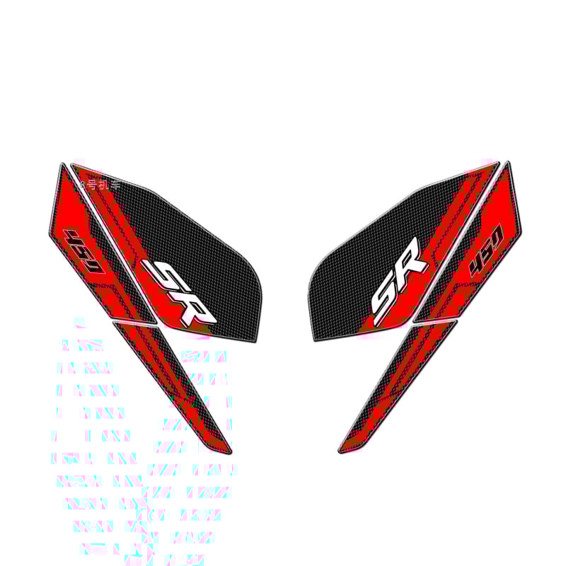 Стикер за резервоар на горивото за CFMOTO 450SR – 3D епоксидна смола, водоустойчив, против хлъзгане | Модел: CFMOTO 450SR | Артикул: GS457293