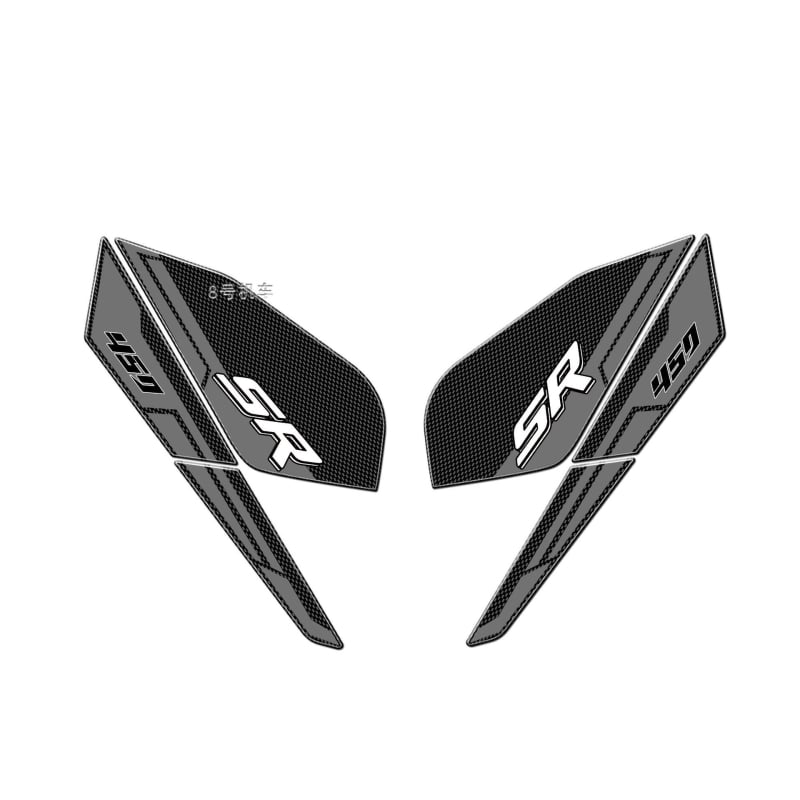 Стикер за резервоар на горивото за CFMOTO 450SR – 3D епоксидна смола, водоустойчив, против хлъзгане | Модел: CFMOTO 450SR | Артикул: GS457293