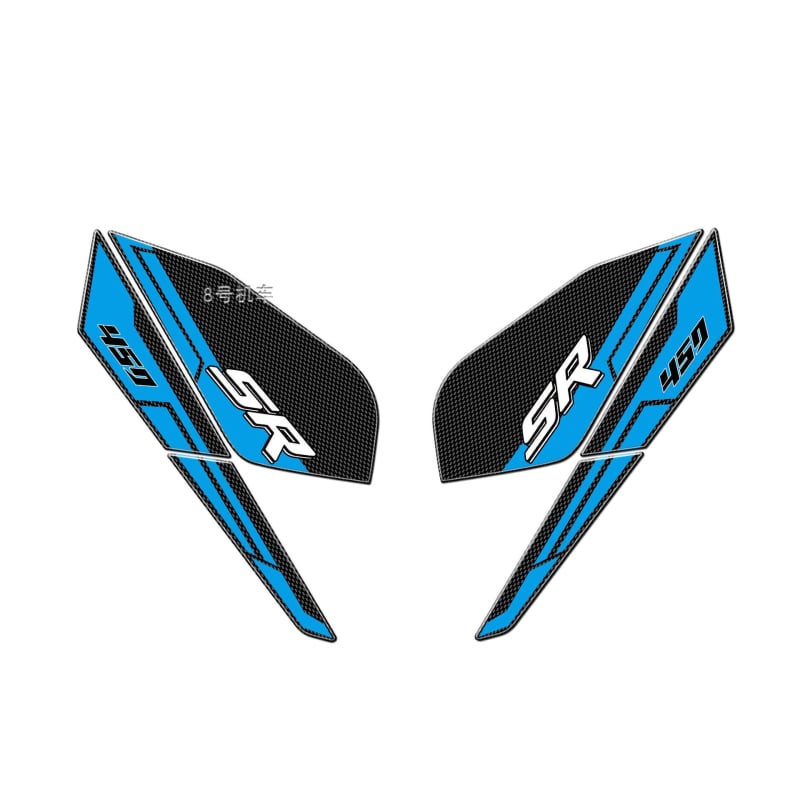 Стикер за резервоар на горивото за CFMOTO 450SR – 3D епоксидна смола, водоустойчив, против хлъзгане | Модел: CFMOTO 450SR | Артикул: GS457293